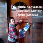 Need Political Canvassers - hiring immediately, $20/hr (Astoria) Jobs for USA