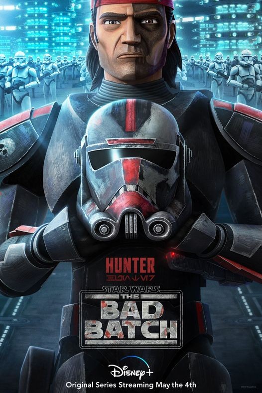 Star Wars: The Bad Batch posters and character promos spotlight Hunter and Echo
