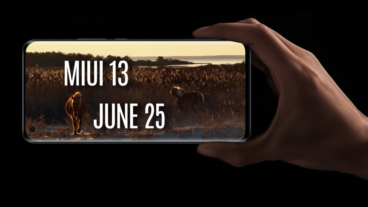MIUI 13 is said to debut on June 25;  older flagships to be tightened