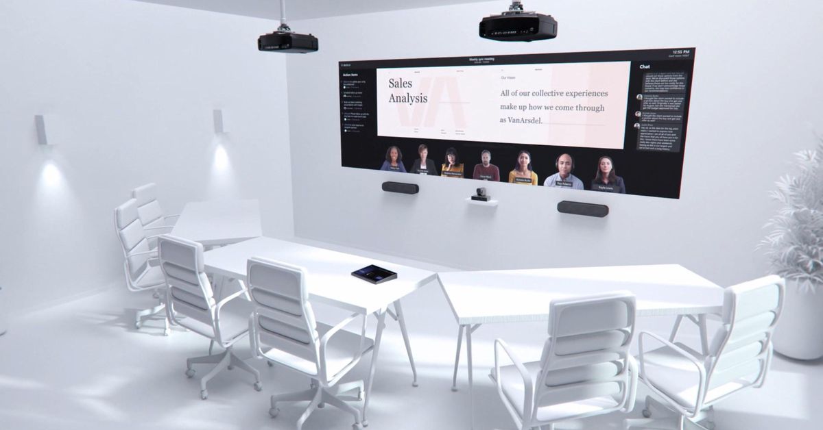 This is Microsoft's vision for the future of meetings