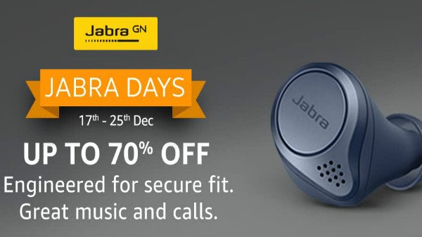 Jabra Days sales can take place on Amazon: Jabra Elite 75t, Jabra Talk 30 and more