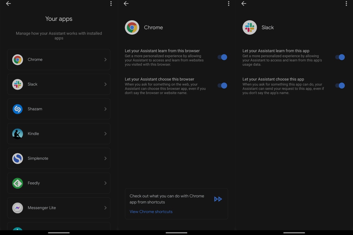 Google Assistant gets your apps settings menu, a more colorful interface in the Works: Reports section