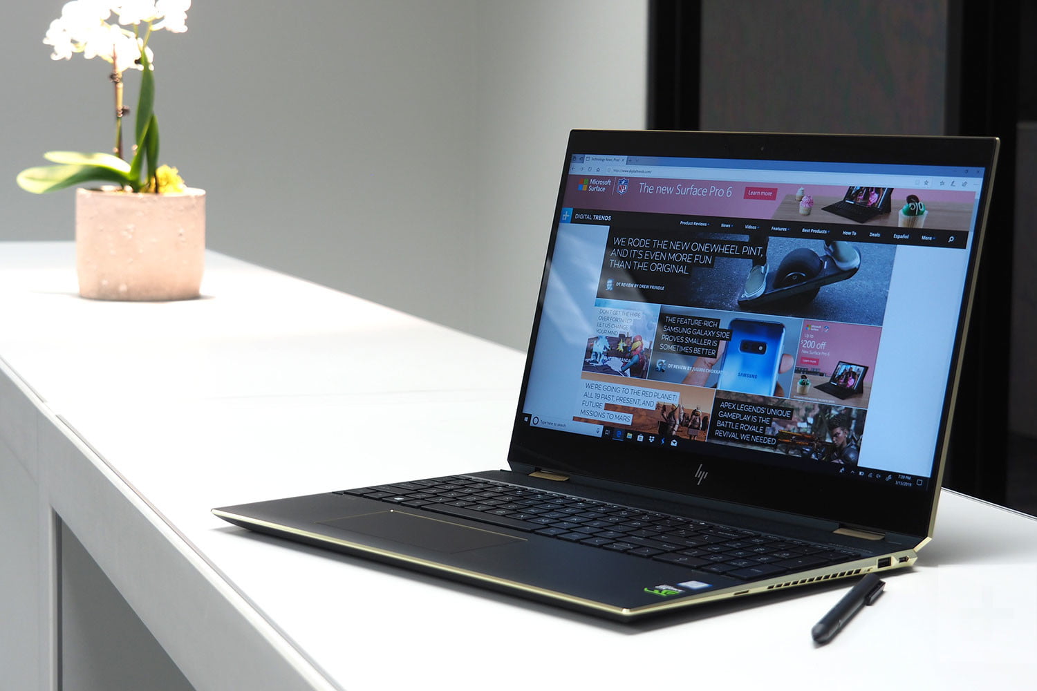 The HP Specter X360 lowers the price significantly at the start of the launch day