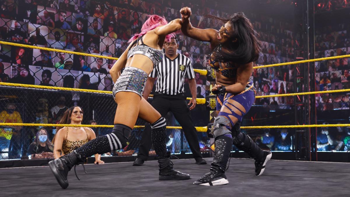 Ember Moon vs. Dakota Kai w / Raquel GonzalezWWE NXT: June 8, 2021 - numbers