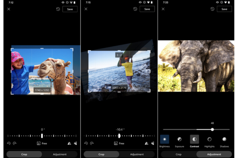Crop, rotate, and adjust photos - Microsoft OneDrive users get new photo editing features on Android