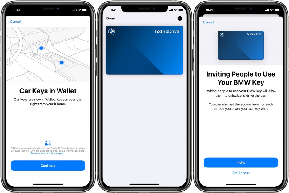Launch BMW with Apple Wallet and share access with other iPhone users - Apple Wallet supports logos and door locks with iOS 15