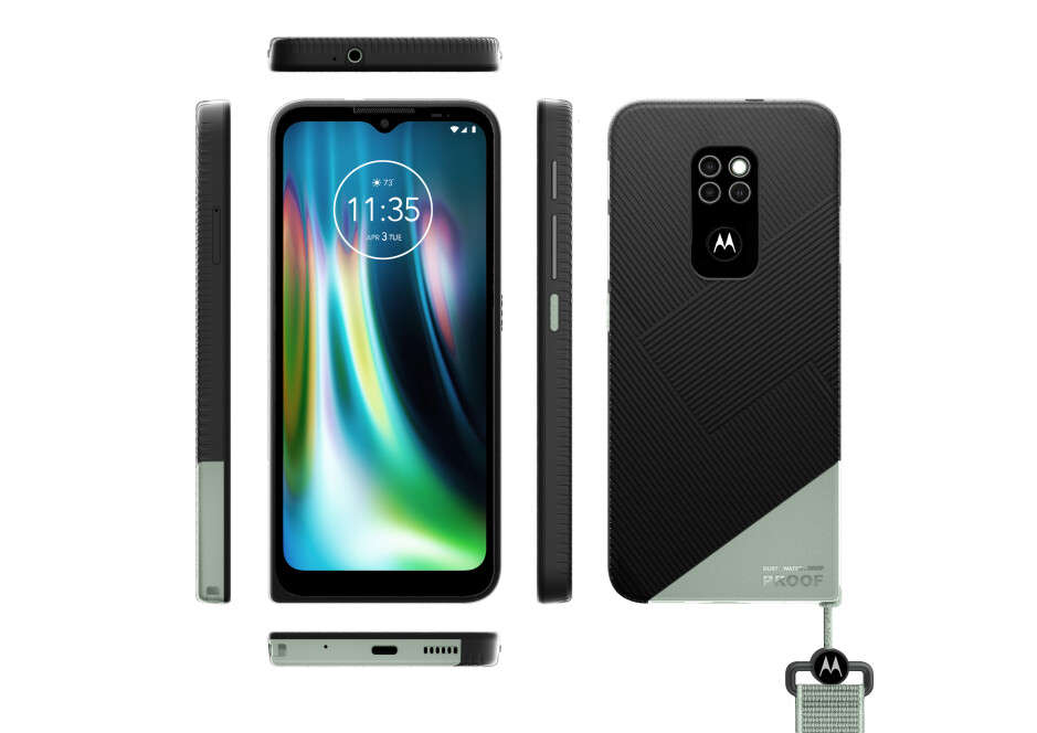 The 2021 Defy looks hard enough to withstand almost anything - the Motorola Defy (2021) is official;  Tough guy in the block