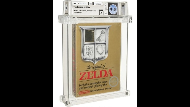 Nintendo's Unopened Song of The Legend of Zelda from 1987 Sold at Auction for $ 870,000 - Technology News, Firstpost