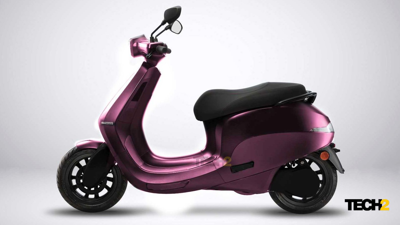 The Ola Electric series S-scooter will be delivered to buyers' homes.
