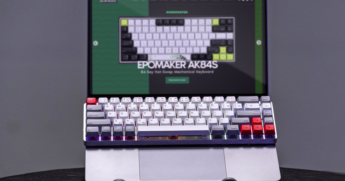 Epomaker's NT68 is a mechanical alternative to the MacBook keyboard