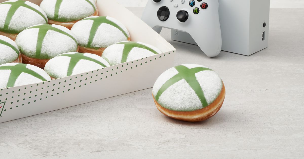 Krispy Kreme sells Xbox donuts