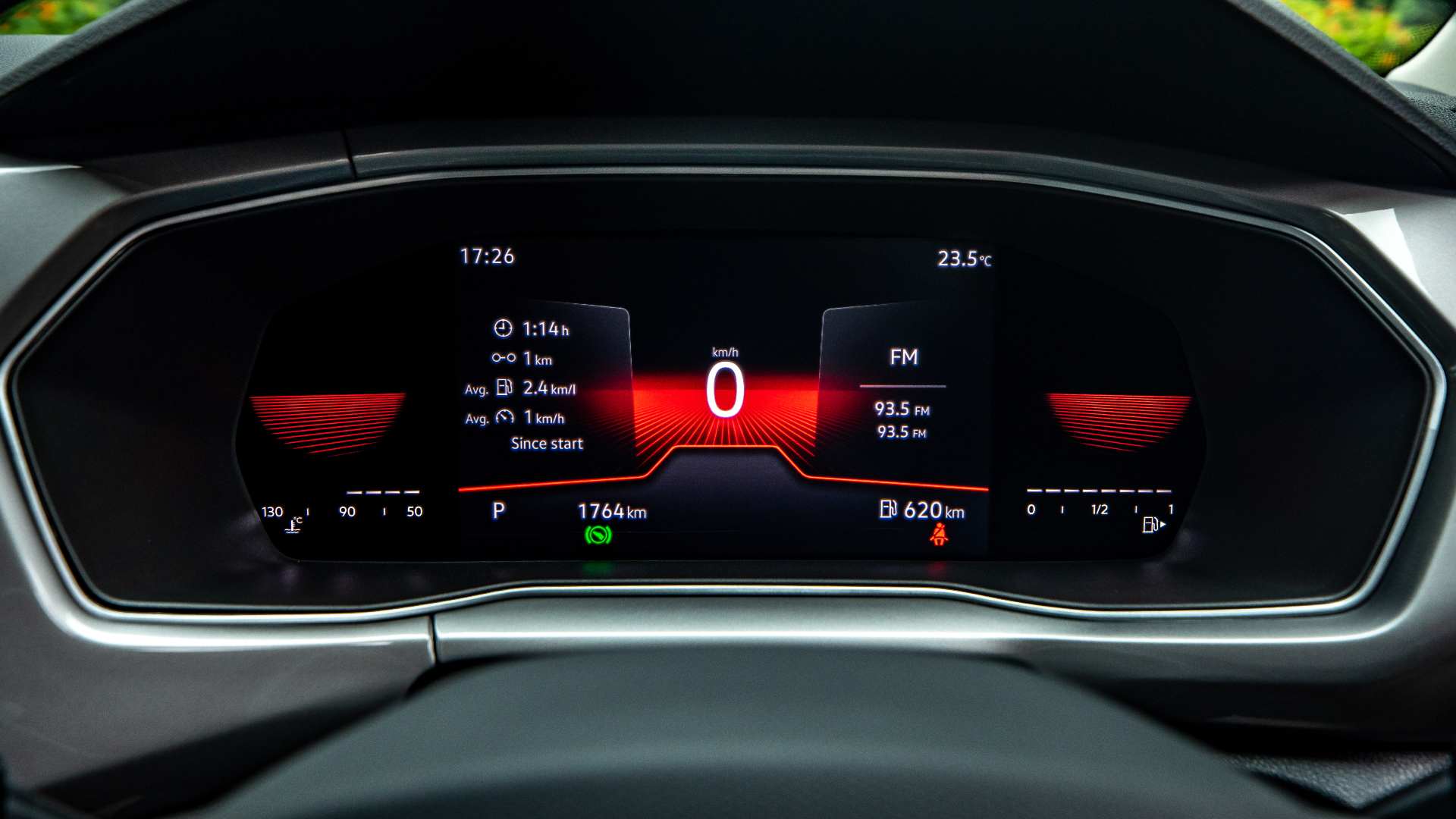 So far, the 8.0-inch Virtual Cockpit digital instruments look exclusively to Taigun.  Photo: Volkswagen