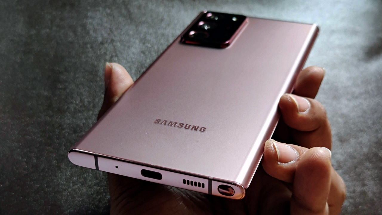Samsung Galaxy S20 Ultra.  Photo: Tech2 / Sheldon Pinto