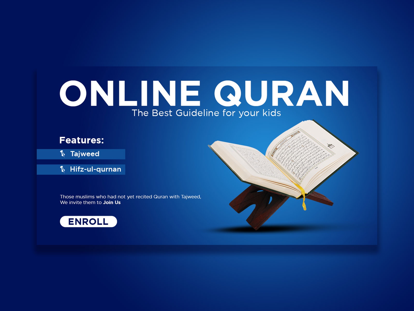 Quran Study in Canada via the Internet is now available