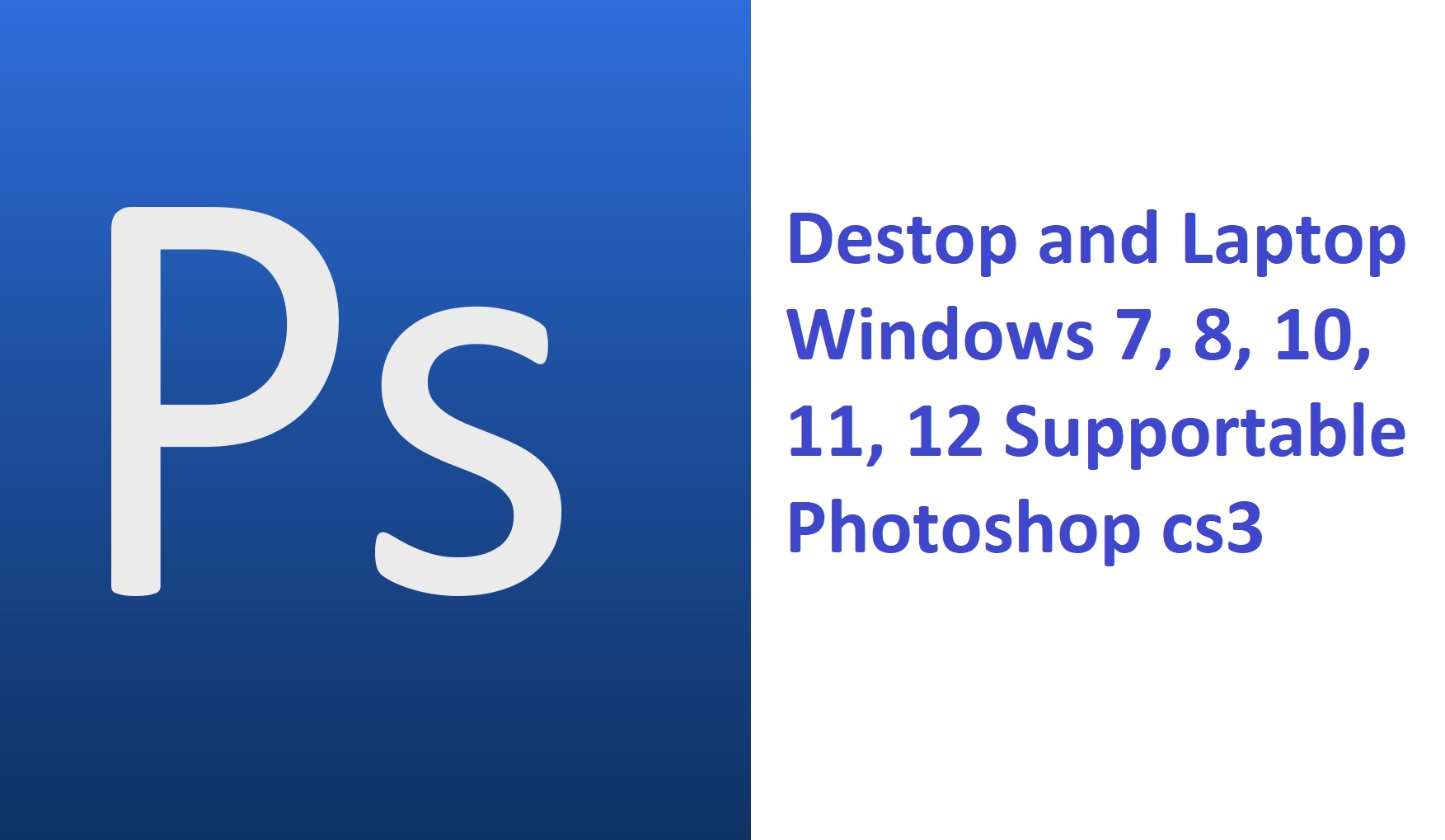 download adobe photoshop cs3 windows 7